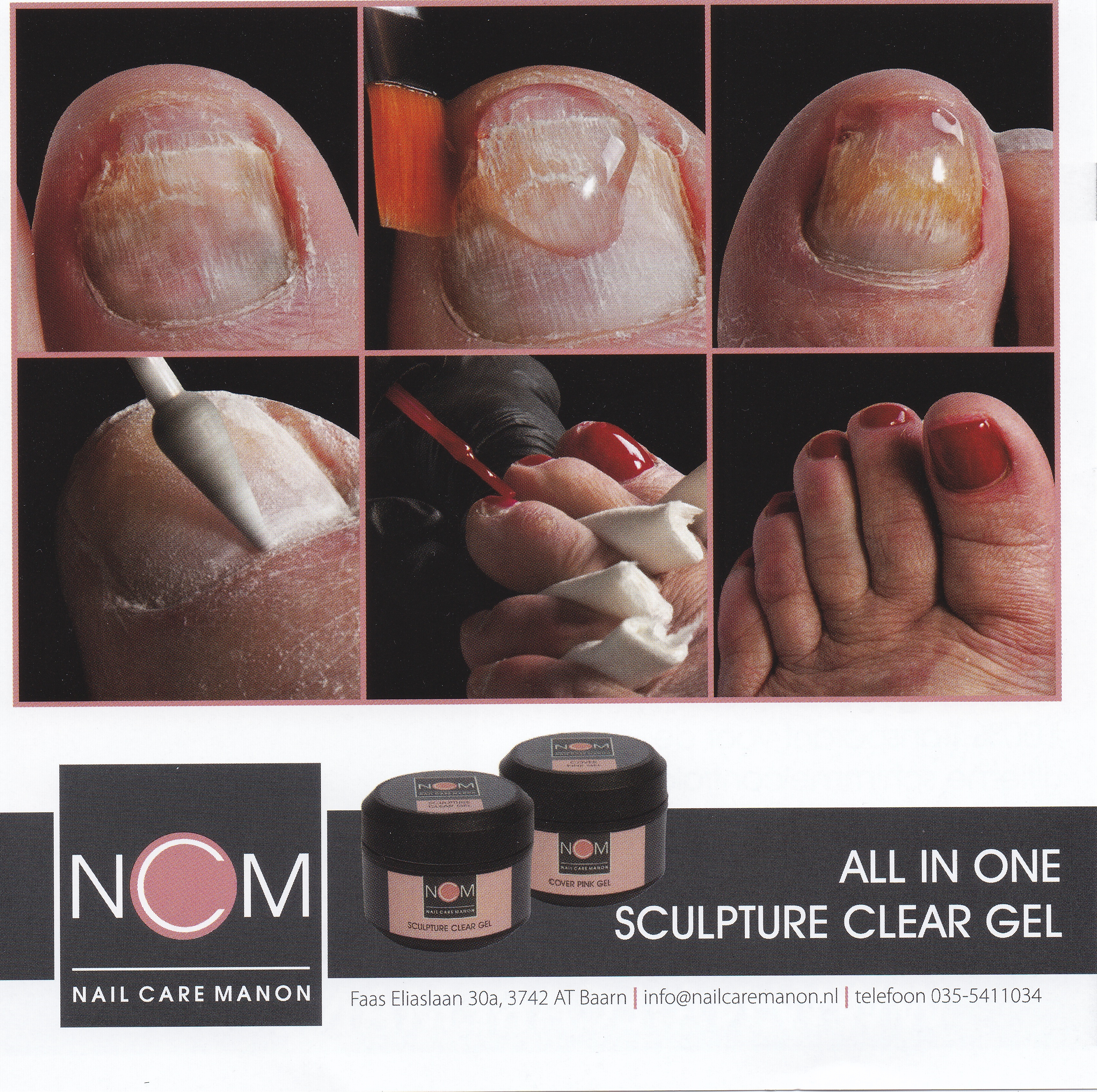 Geen mooie nagel toch een open schoentje?  