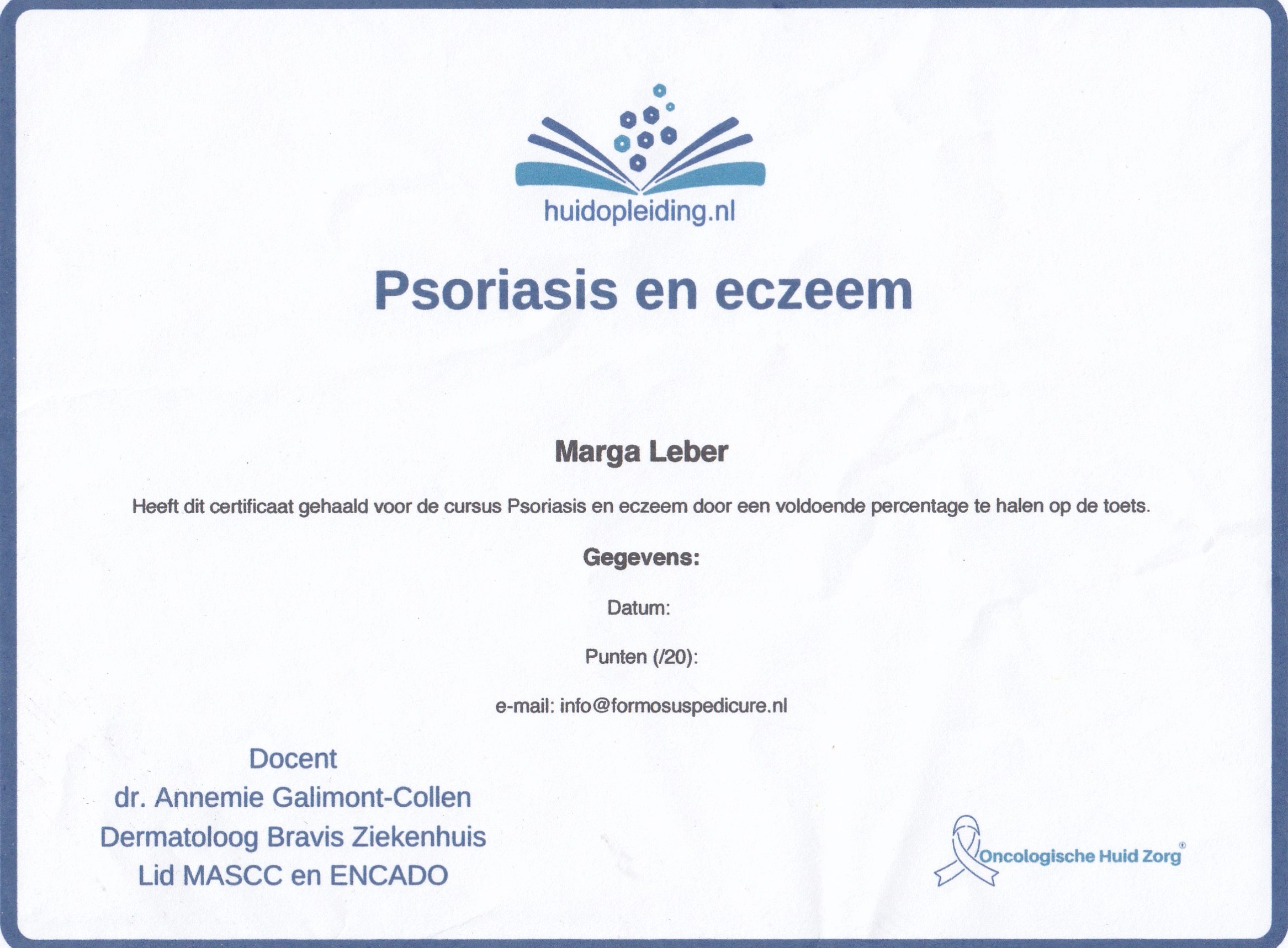 Dit najaar weer kwaliteitsdiploma's gehaald!